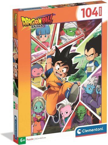Пазл Clementoni: SuperColor &mdash; Dragon Ball Daima / Драгонбол Дайма (104 елементи) &mdash; 25097 25097 фото
