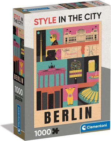 Пазл Clementoni: Style in the City Berlin (1000 елементів) &mdash; 39845 39845 фото