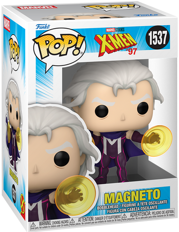 Фигурка Магнето без шлема &mdash; Funko Pop! Marvel: X-MEN '97 &mdash; MAGNETO WITHOUT HELMET #1537 86239 фото