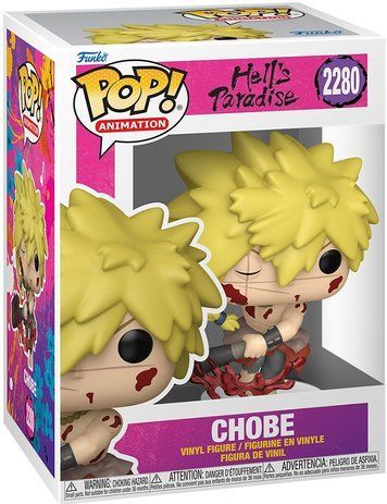 Фігурка Аза Чобей &mdash; Funko Pop! ANIMATION: HELL'S PARADISE &mdash; AZA CHOBEI #2280 92513 фото