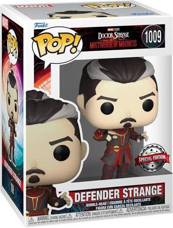 Фігурка Доктор Стрендж Захисник &mdash; Funko Pop! MARVEL STUDIOS: DOCTOR STRANGE IN THE MULTIVERSE OF MADNESS &mdash; DEFENDER STRANGE (Exclusive) #1009 60924 фото