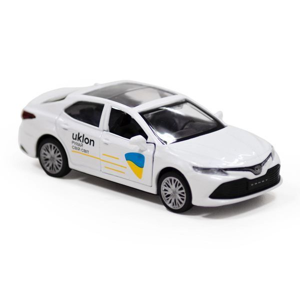 УЦІНКА!!! Автомодель Technodrive: Toyota Camry &mdash; Uklon (білий) &mdash; 250291 У250291 фото