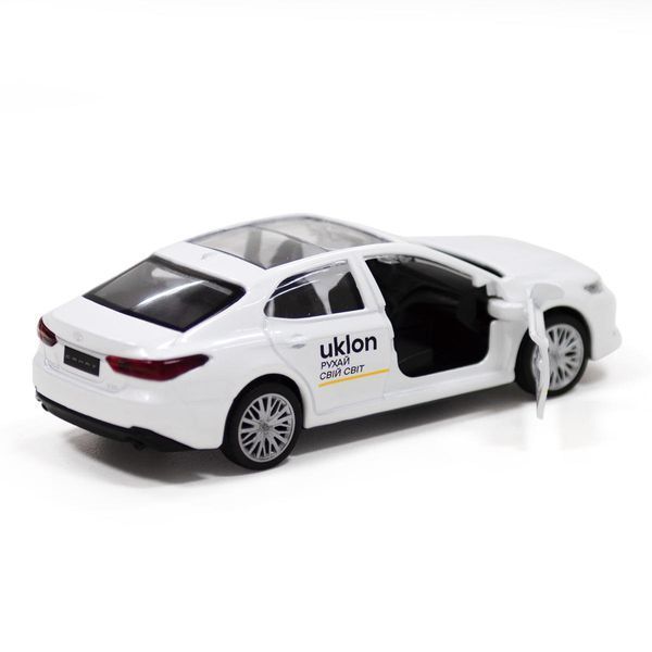УЦІНКА!!! Автомодель Technodrive: Toyota Camry &mdash; Uklon (білий) &mdash; 250291 У250291 фото