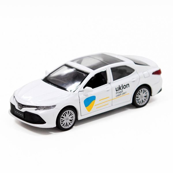 УЦІНКА!!! Автомодель Technodrive: Toyota Camry &mdash; Uklon (білий) &mdash; 250291 У250291 фото