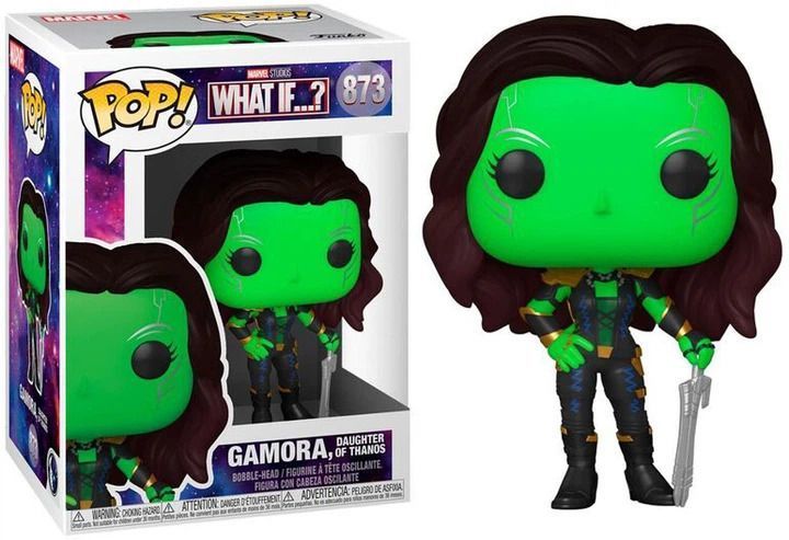 Фігурка Funko Pop! MARVEL: What If...? &mdash; #873 Gamora, Гамора 55814 фото