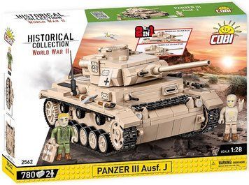 Конструктор дитячий танк 1:28 PANZER III AUSF. J COBI 2562 2562 фото