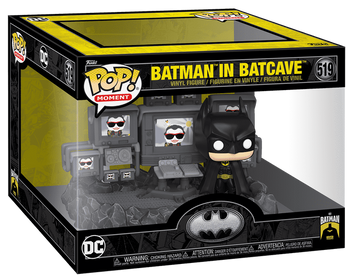 Коллекционная диорама Funko Pop! MOMENT: DC Comics &mdash; #519 Batman in Batcave (1989), Бэтмен в Бэтпещере 80685 фото