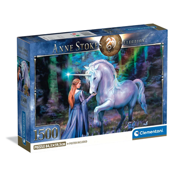 Пазл Anne Stokes Bluebell Wood - 1500 шт. Clementoni 31735 31735 фото