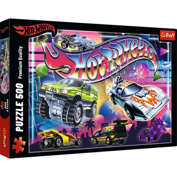 Пазл Trefl: Hot Wheels &mdash; 80-е годы (500 эл.) &mdash; 37538 37538 фото