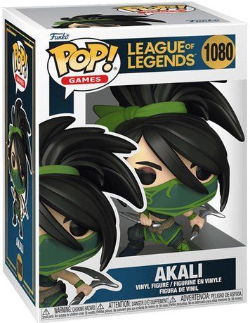 Фігурка Акалі &mdash; Funko Pop! Games: LEAGUE OF LEGENDS &mdash; AKALI #1080 83857 фото