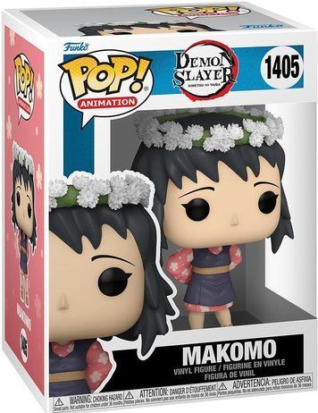 Фігурка Макомо у квітковому вінку &mdash; Funko Pop! ANIMATION: DEMON SLAYER &mdash; MAKOMO WITH FLOWERS #1405 72132 фото