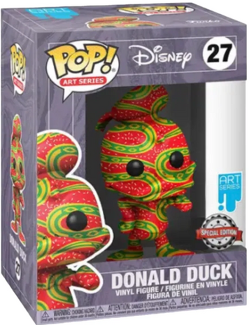 Фігурка Дональд Дак (Арт-серія, Спеціальне видання) &mdash; Funko Pop! DISNEY: DONALD DUCK (ART SERIES) #27 (SPECIAL EDITION) 55675 фото