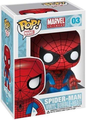 Фігурка Людина-Павук (Spider-Man) &mdash; Funko Pop! MARVEL UNIVERSE &mdash; SPIDER-MAN #03 2276F фото