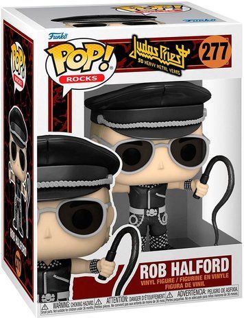 УЦЕНКА!!! Фигурка Роб Хэлфорд &mdash; Funko Pop! ROCKS: JUDAS PRIEST &mdash; ROB HALFORD #277 У64058 фото