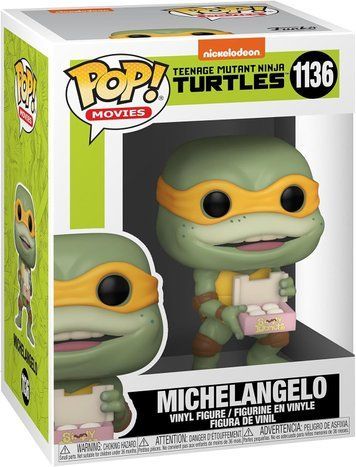 Фігурка Мікеланджело &mdash; Funko Pop! MOVIES: TMNT: SECRET OF THE OOZE &mdash; MICHELANGELO #1136 56162 фото