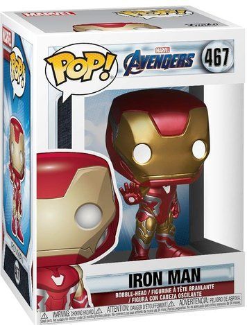 Фигурка Funko Pop! MARVEL: Avengers &mdash; #467 Iron Man (Red and Gold), Железный Человек в красно-золотом костюме 36674 фото