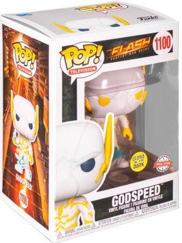 Фігурка Годспід (Світиться в темряві) &mdash; Funko Pop! DC: THE FLASH &mdash; GODSPEED #1100 (Special Edition / Glow in the Dark) 55174 фото