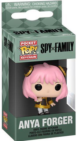Фигурка на клипсе Аня Форджер &mdash; Funko Pop! Keychain: SPY x FAMILY &mdash; ANYA FORGER 87184 фото
