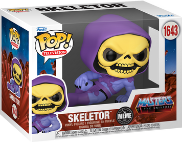 Фігурка Funko Pop TELEVISION &mdash; #1643 Skeletor (Skeletor Facts Meme), Скелетор (Факти Скелетора Мем) 81067 фото