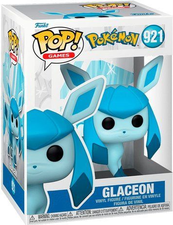 УЦІНКА!!! Фігурка Гласеон &mdash; Funko Pop! GAMES: POKEMON &mdash; GLACEON #921 У69080 фото