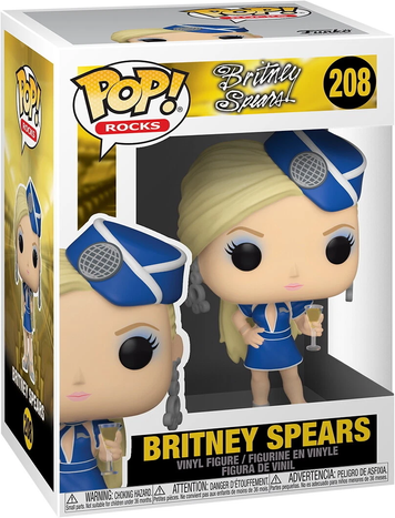 Фигурка Бритни Спирс &mdash; Funko Pop! ROCKS: BRITNEY SPEARS &mdash; BRITNEY SPEARS #208 52033 фото