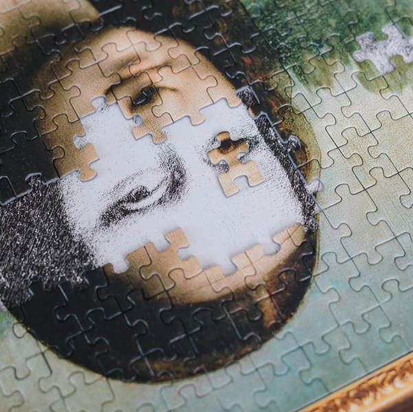 Пазл PuzzloRama: Мона Ліза, Леонардо да Вінчі - 500 елементів Trefl 37541 37541 фото