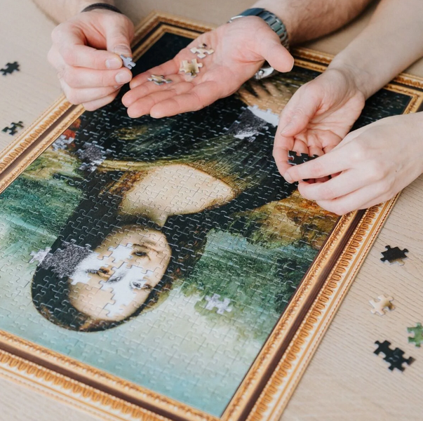 Пазл PuzzloRama: Мона Ліза, Леонардо да Вінчі - 500 елементів Trefl 37541 37541 фото