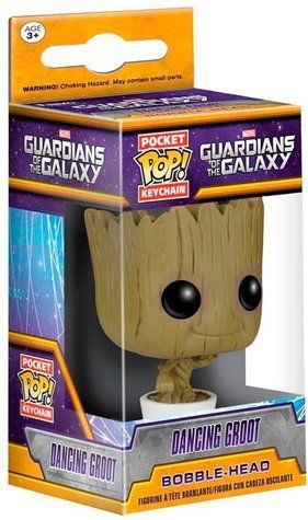 Фигурка на клипсе Танцующий Грут &mdash; Funko Pop! Keychain: MARVEL: GUARDIANS OF THE GALAXY &mdash; DANCING GROOT 6715 фото