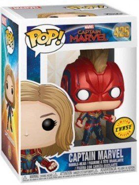 Фигурка Капитан Марвел (Chase) &mdash; Funko Pop! MARVEL: CAPTAIN MARVEL &mdash; CAPTAIN MARVEL #425 CHASE 36341CH фото