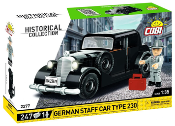 Конструктор дитячий автомобіль 1:35 GERMAN STAFF CAR TYPE 230 COBI 2277 2277 фото