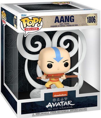 Фігурка Funko Pop DELUXE &mdash; #1806 Avatar: The Last Airbender &mdash; Aang, Аанг (Магія Повітря Делюкс) 81245 фото