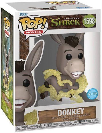 Фігурка Віслюк &mdash; Funko Pop! MOVIES: SHREK &mdash; DONKEY #1598 81172 фото