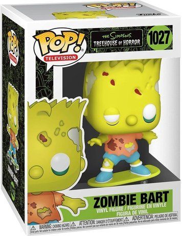 Фігурка Зомбі Барт &mdash; Funko Pop! TELEVISION: THE SIMPSONS &mdash; ZOMBIE BART #1027 50139 фото