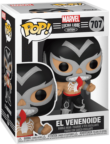 Фігурка Ель Вененоїд (Веном) - Funko Pop! MARVEL: LUCHADORES - EL VENENOIDE #707 53869 фото