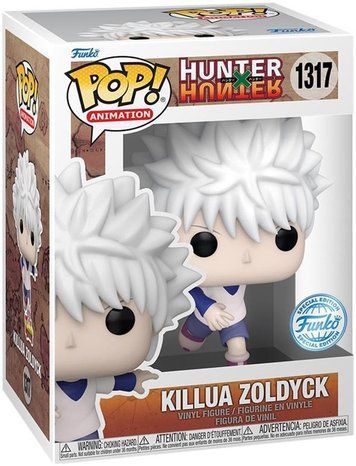 УЦЕНКА!!! Фигурка Киллуа Золдик &mdash; Funko Pop! ANIMATION: HUNTER &times; HUNTER &mdash; KILLUA ZOLDYCK #1317 У72025 фото