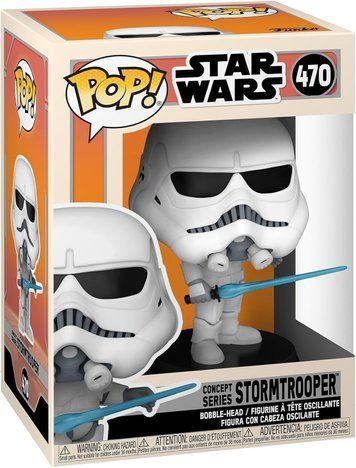 Фігурка Штурмовик (Концепт-серія) &mdash; Funko Pop! STAR WAR: CONCEPT SERIES &mdash; STORMTROOPER #470 56769 фото