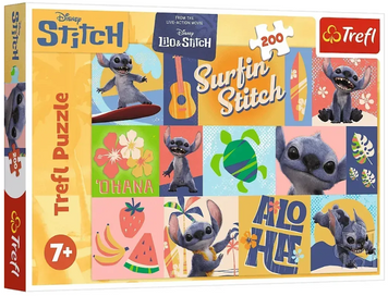 Пазл Trefl: Lilo & Stitch &mdash; Приключения на Гавайях (200 эл.) &mdash; 13331 13331 фото
