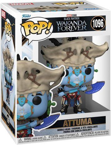 Фігурка Аттума &mdash; Funko Pop! MARVEL: BLACK PANTHER: WAKANDA FOREVER &mdash; ATTUMA #1096 63940 фото