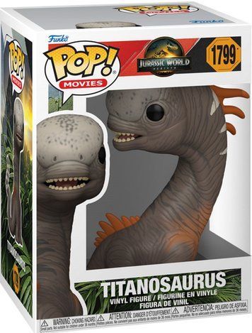 Фигурка Титанозавр &mdash; Funko Pop! JURASSIC WORLD: REBIRTH &mdash; TITANOSAUR #1799 86660 фото