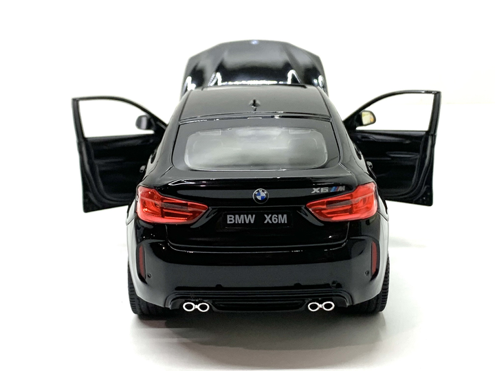 УЦЕНКА!!! Машинка коллекционная металлическая BMW X6M Rastar 56600 1:24 черный УRAS.56600.BL фото