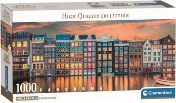 Пазл Clementoni: High Quality Collection &mdash; Colorful Amsterdam / Яскравий Амстердам (1000 елементів) &mdash; 39897 39897 фото