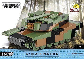 Конструктор дитячий танк K2 Black Panther COBI 3107 3107 фото