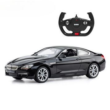 Машинка BMW 6 Series черный RASTAR модель 1:14 Автомобиль на дистанционном управлении + пульт RAS.42600.BL фото