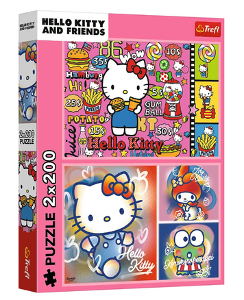 Пазл Hello Kitty і друзі - 2х200 елементів Trefl 13336 13336 фото