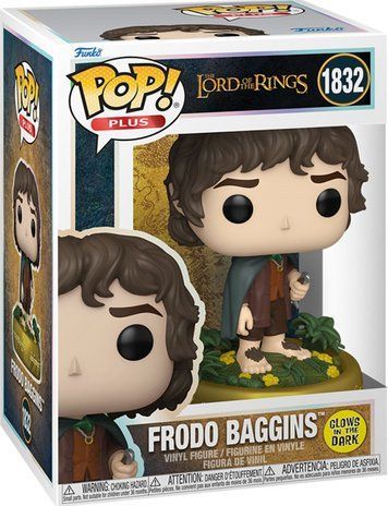 Фігурка Фродо Беггінс (Світиться в темряві) &mdash; Funko Pop! MOVIES: THE LORD OF THE RINGS &mdash; FRODO BAGGINS (GLOW IN THE DARK) #1832 86430 фото