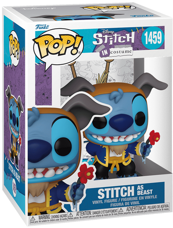 Фігурка Стітч в образі Звіра &mdash; Funko Pop! DISNEY: LILO & STITCH &mdash; STITCH AS BEAST #1459 75162 фото