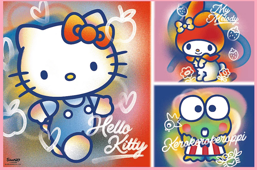 Пазл Hello Kitty і друзі - 2х200 елементів Trefl 13336 13336 фото