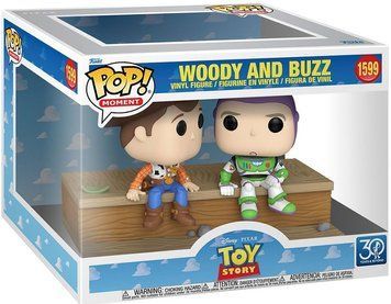 Колекційна діорама Funko Pop! MOMENT: TOY STORY 30th Anniversary &mdash; #1599 Woody and Buzz, Вуді та Базз 88466 фото