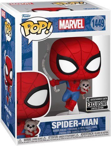 Фігурка Людина-Павук із собакою &mdash; Funko Pop! MARVEL: SPIDER-MAN &mdash; SPIDER-MAN WITH DOG #1449 85244 фото