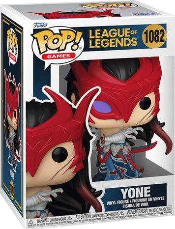 Фігурка Йоне &mdash; Funko Pop! GAMES: LEAGUE OF LEGENDS &mdash; YONE #1082 83859 фото